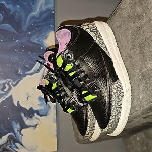 Nike Air Jordan 3 "Electric Green" in toddler size 12
